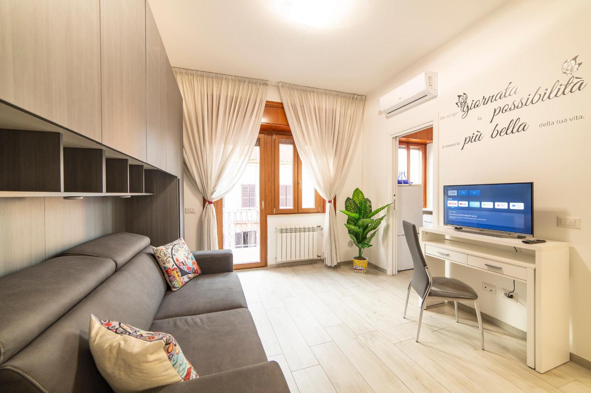 Appartamento Smart - Trilocale Con Parcheggio Privato Roma
